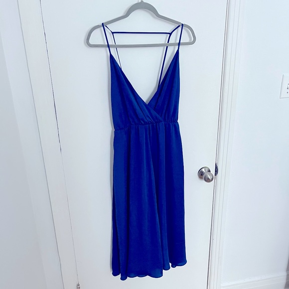 Faux wrap backless Talula dress - Picture 1 of 4